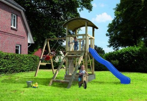 Aire de jeux en bois pour enfant Aire de jeux en bois pour enfant