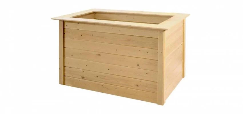 JARDINIERE Bois surélévé 1.20 m de long - Bac/jardinière bois qualité PRO 1.20 m de long