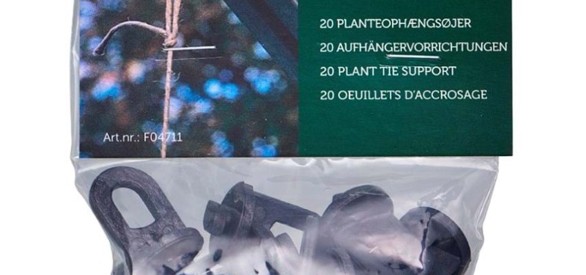 Anneau pour suspensions 20 x pièces - Oeillets pour suspension de plantes