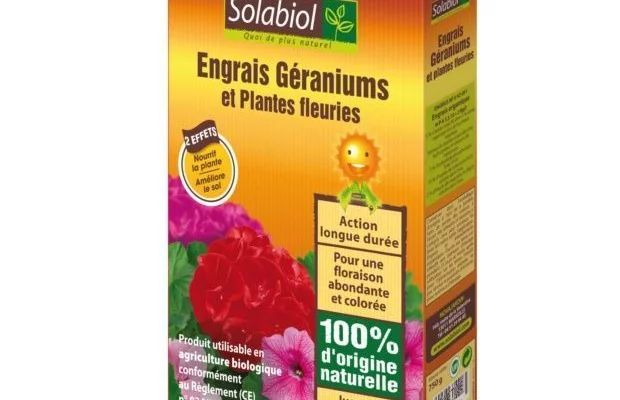 Engrais Géraniums avec Osiryl® 500 g - Engrais BIO