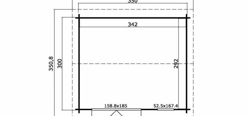 Abri de jardin Carlisle / 9.99 m2 / 40 mm + plancher bois - Cuisine d'été / Espace Wellness / Pool House / Espace de Rangement / Studio de jardin