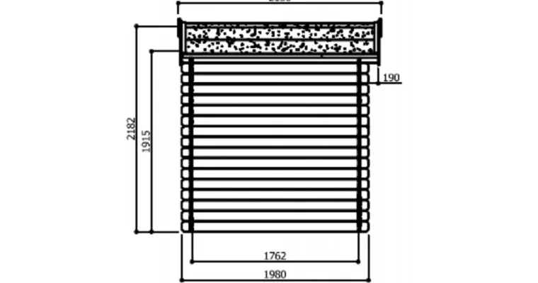 Abri de Jardin Dresden 4.91 m2 / 19 mm