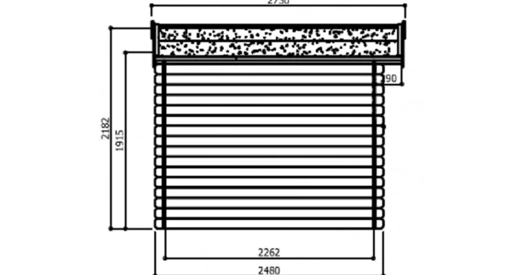 Abri de Jardin Amberg 7.39 m2 / 19 mm