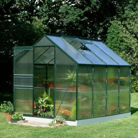 Serre de jardin Popular 5 m² en polycarbonate 4 mm - SERRES-ET-ABRIS.