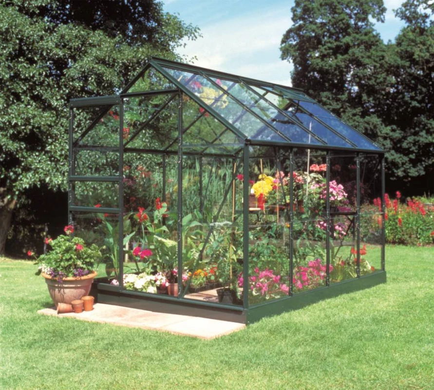 Serre de jardin Popular 5 m² en polycarbonate 4 mm - SERRES-ET-ABRIS.