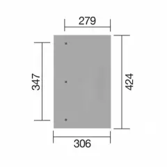 PERGOLAS EN BOIS 6.6 M2 / autoclave - Pergolas en bois 671 T3