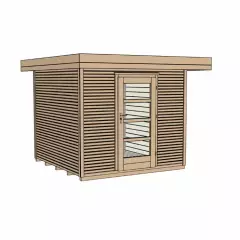 Abri de jardin 172 Weka-Line T1 / 4.30 m2 / 28 mm / + Plancher - Abri de jardin Weka line T1 / 4.30 m2