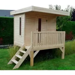 MAISONNETTE bois enfant - Cabane enfant PLAYHOUSE