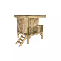 MAISONNETTE bois enfant - Cabane enfant PLAYHOUSE