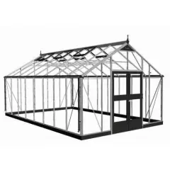 Serre de jardin JULIANA Gartner 21,4 m2 + polycarbonate 10 mm