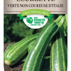 COURGETTE Verte non coureuse d'Italie - FRAIS DE PORT OFFERT Graines potagères