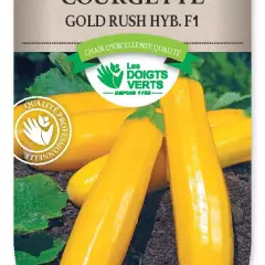 COURGETTE Gold Rush Hyb. F1 - FRAIS DE PORT OFFERT Graines potagères