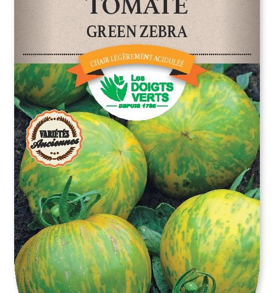 TOMATE Green Zebra - Graines potagères
