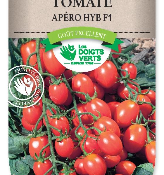 TOMATE Apéro Hyb. F1 - FRAIS DE PORT OFFERT Graines potagères